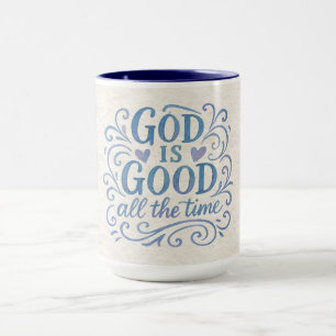 Taza Buena tipografía caprichosa es buena