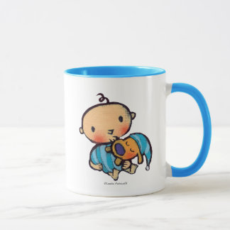 Taza Buenas noches perrito adorable de los besos en