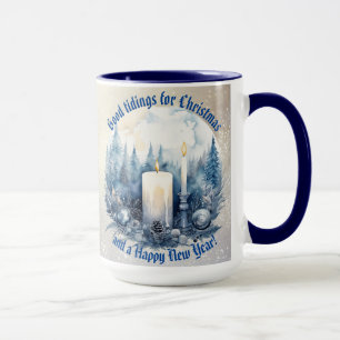 Taza "Buenas noticias para Navidades..." Café/té