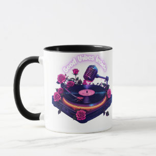 Taza Buenas vibraciones en el interior - Café de energí