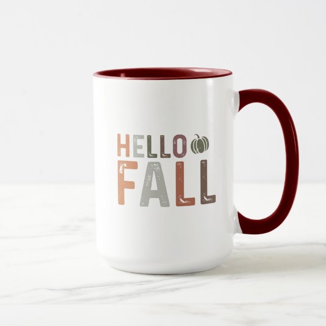 Taza Bueno, hola otoño (Derecha)