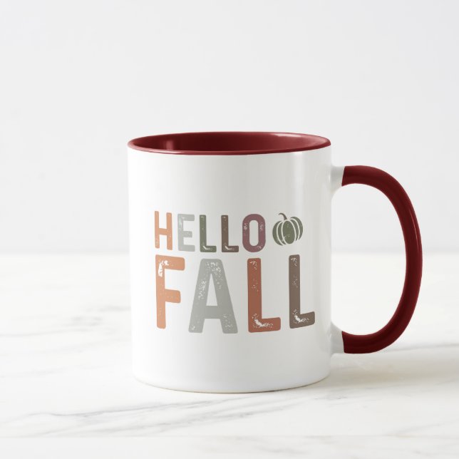 Taza Bueno, hola otoño (Derecha)