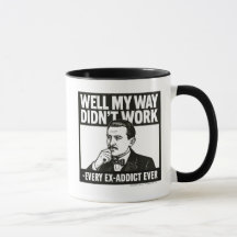 Bueno, mi manera no funcionó - Inglés - Mug