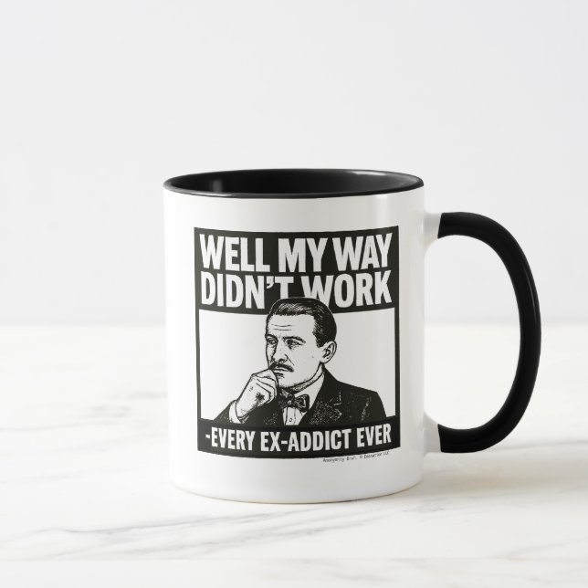 Taza Bueno, mi manera no funcionó - Inglés - Mug (Derecha)