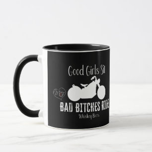 Taza Buenos Chicas sentados en negro