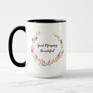 Taza "Buenos días, bello"