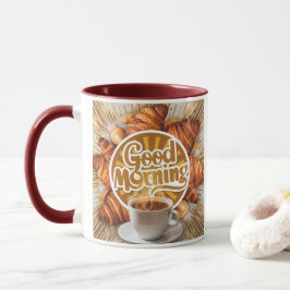 Taza Buenos días café arte #1