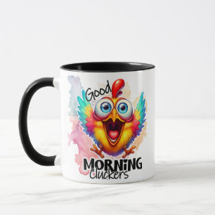 Taza Buenos días Cluckers