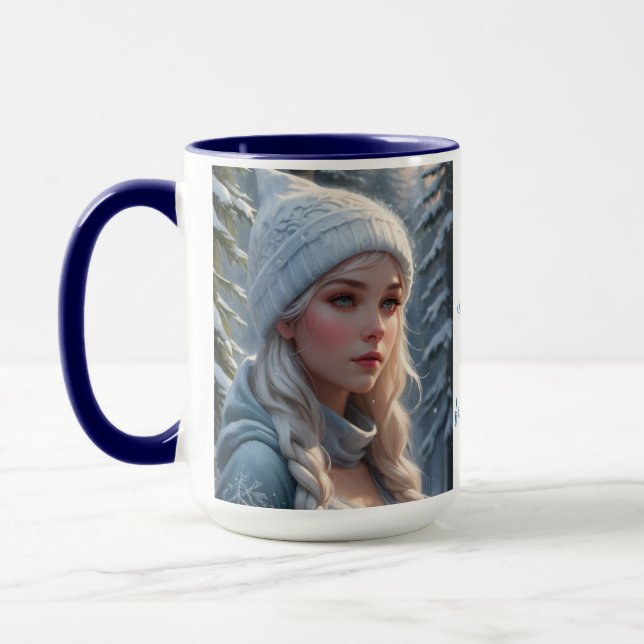 Taza Buenos días de invierno (Izquierda)