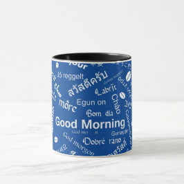 Taza Buenos días en todos los idiomas del mundo