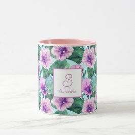 Taza Buenos días Glory Retro Floral