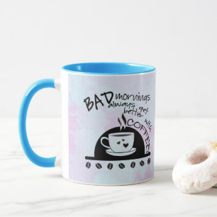 Taza Buenos días Inspiradores con café