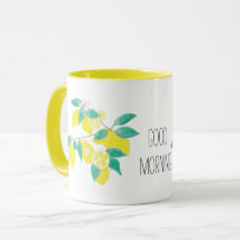 Buenos días Lemon Mug