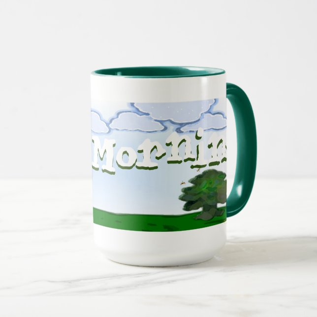 Taza Buenos días Mug (Anverso derecho)