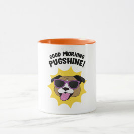Taza Buenos días Pugshine Mug