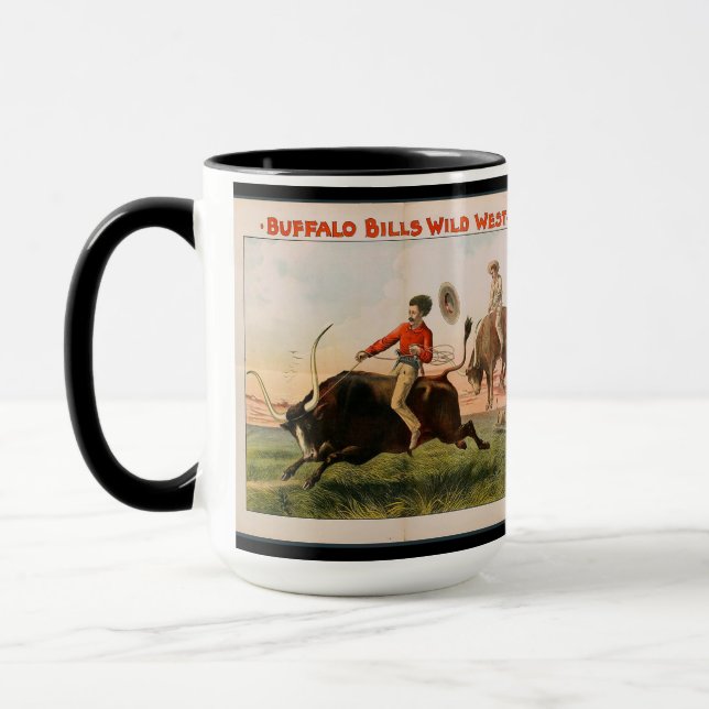 Taza Búfalo Bills Oeste Salvaje 1889 (Izquierda)