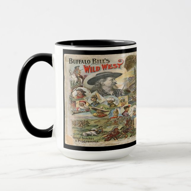 Taza Búfalo Bills Wild West 1889 (Izquierda)
