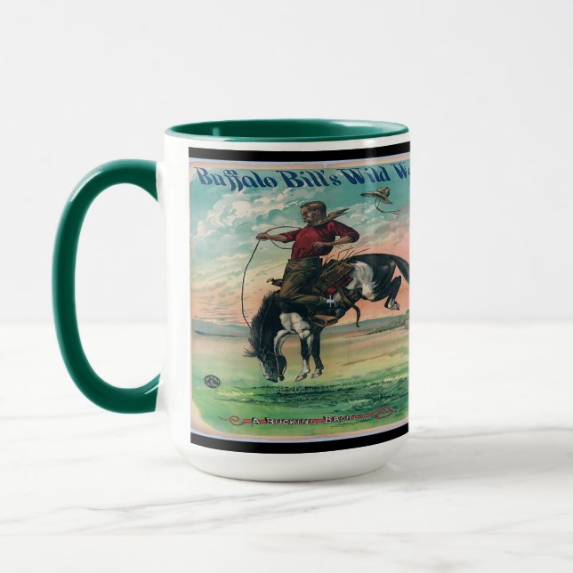 Taza Búfalo Bills Wild West 1889 (Izquierda)