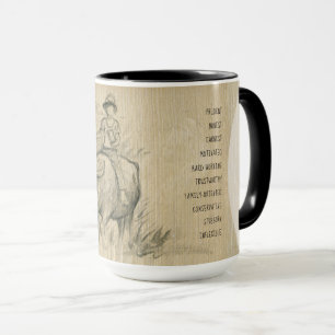 Taza Búfalo de agua Personalidad de cumpleaños del año