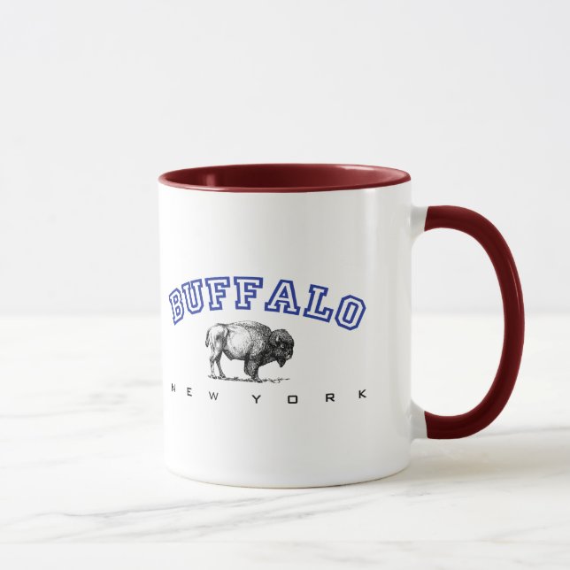 Taza Búfalo, NY - bisonte (Derecha)