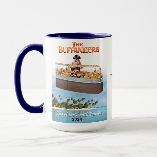 Taza "Buffaneers" Rick el poeta en el Pacífico Sur (Izquierda)