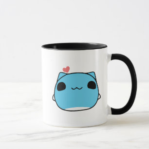 Taza BugCat Capoo cat, Kawaii Comic Cat love