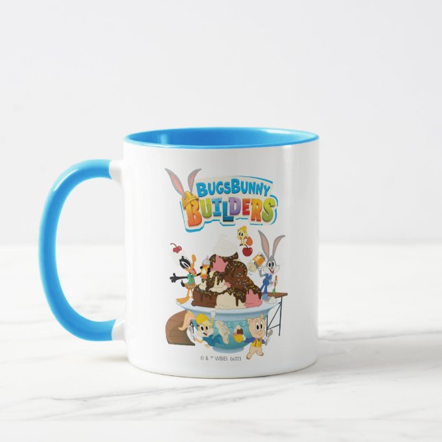 Taza BUGS BUNNY BUILDERS™| Crema de hielo de Looney Bui (Izquierda)
