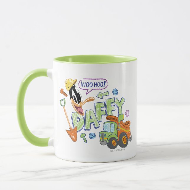 Taza BUGS BUNNY BUILDERS™| DAFFY DUCK™ Sketch Art (Izquierda)