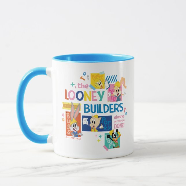 Taza BUGS BUNNY BUILDERS™| El Collage de Looney Builder (Izquierda)