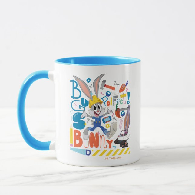 Taza BUGS BUNNY BUILDERS™| Herramientas de trabajo de B (Izquierda)