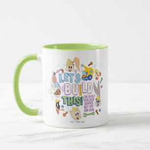Taza BUGS BUNNY BUILDERS™  "Let's Build This" Sketch