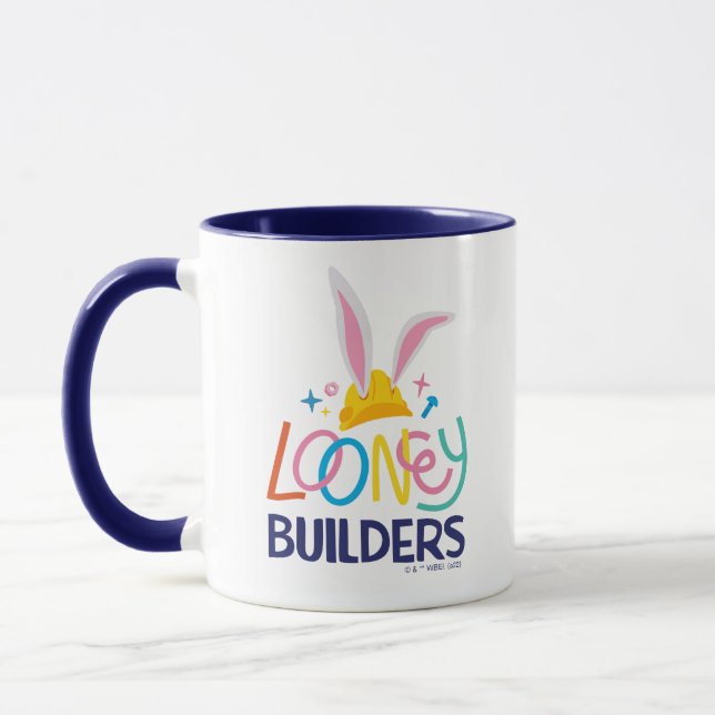 Taza BUGS BUNNY BUILDERS™| Logotipo apilado de Gorra du (Izquierda)