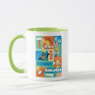 Taza BUGS BUNNY BUILDERS™  Patrón de cuadrícula de cara