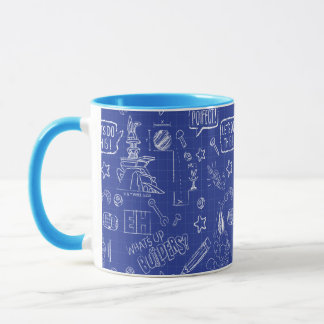 Taza BUGS BUNNY BUILDERS™| Patrón de plano de boceto