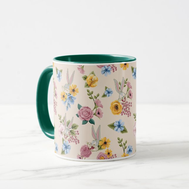 Taza BUGS BUNNY™ Floral Embroidery Pattern (Anverso izquierdo)
