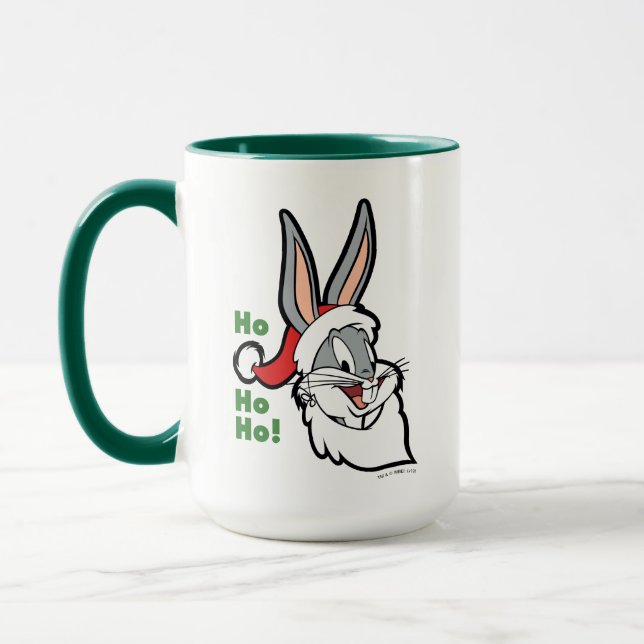 Taza BUGS BUNNY™ Santa "¡Ho Ho Ho!" (Izquierda)