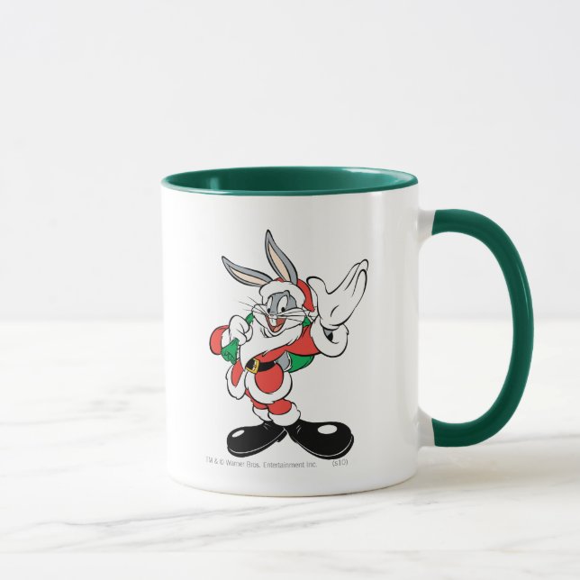 Taza BUGS BUNNY™ Santa Waving (Derecha)