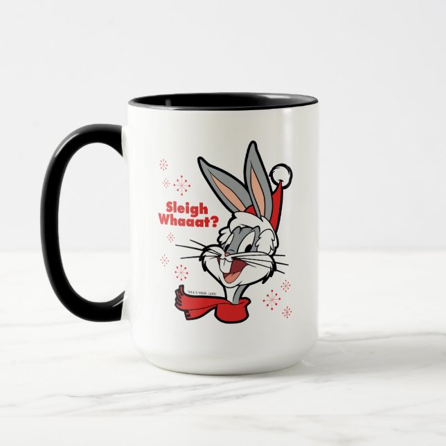 Taza BUGS BUNNY™ "¿Trineo qué?" (Izquierda)