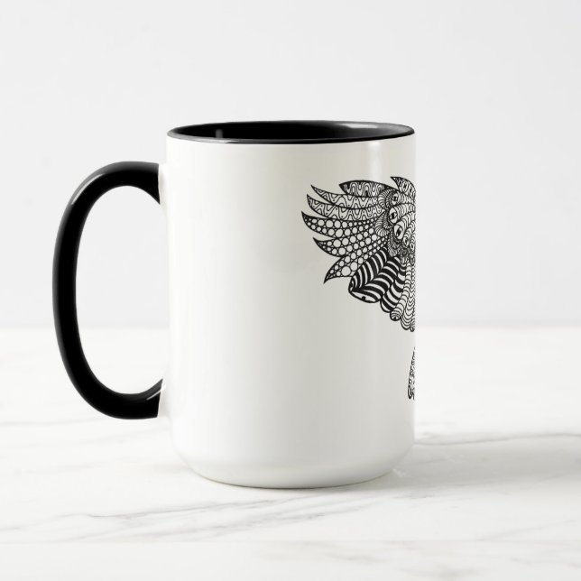 Taza Búho de Eagle inspirado (Izquierda)