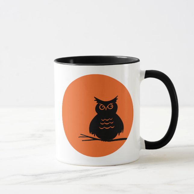 Taza Búho de Halloween (Derecha)