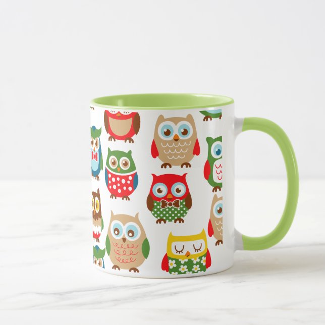 Taza Búhos lindos de Litte (Derecha)