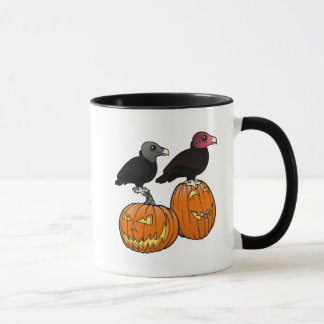 Taza ¡Buitres celebran Halloween!