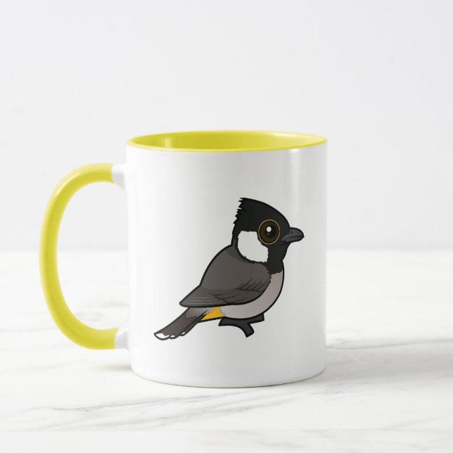 Taza Bulbul de Orejas Blancas Birdorable (Izquierda)
