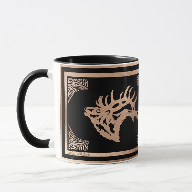 Taza Bull Elk (Izquierda)