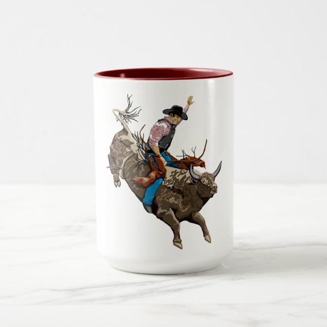 Taza Bull rider (Centro)
