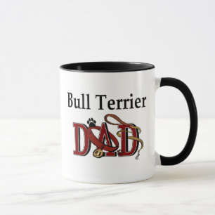 Taza Bull Terrier Dad Mug