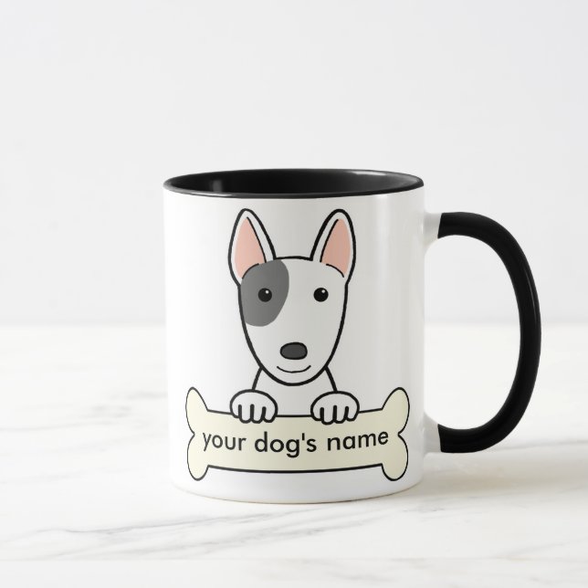 Taza Bull terrier personalizado (Derecha)