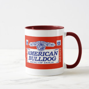 Taza Bulldog americano