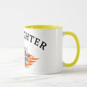Taza Bulldog del bombero duro