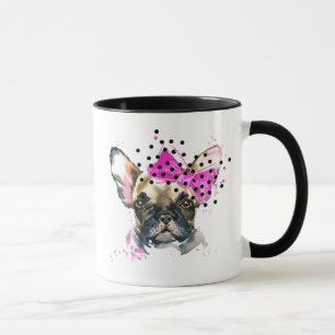Taza Bulldog del francés de Cutie